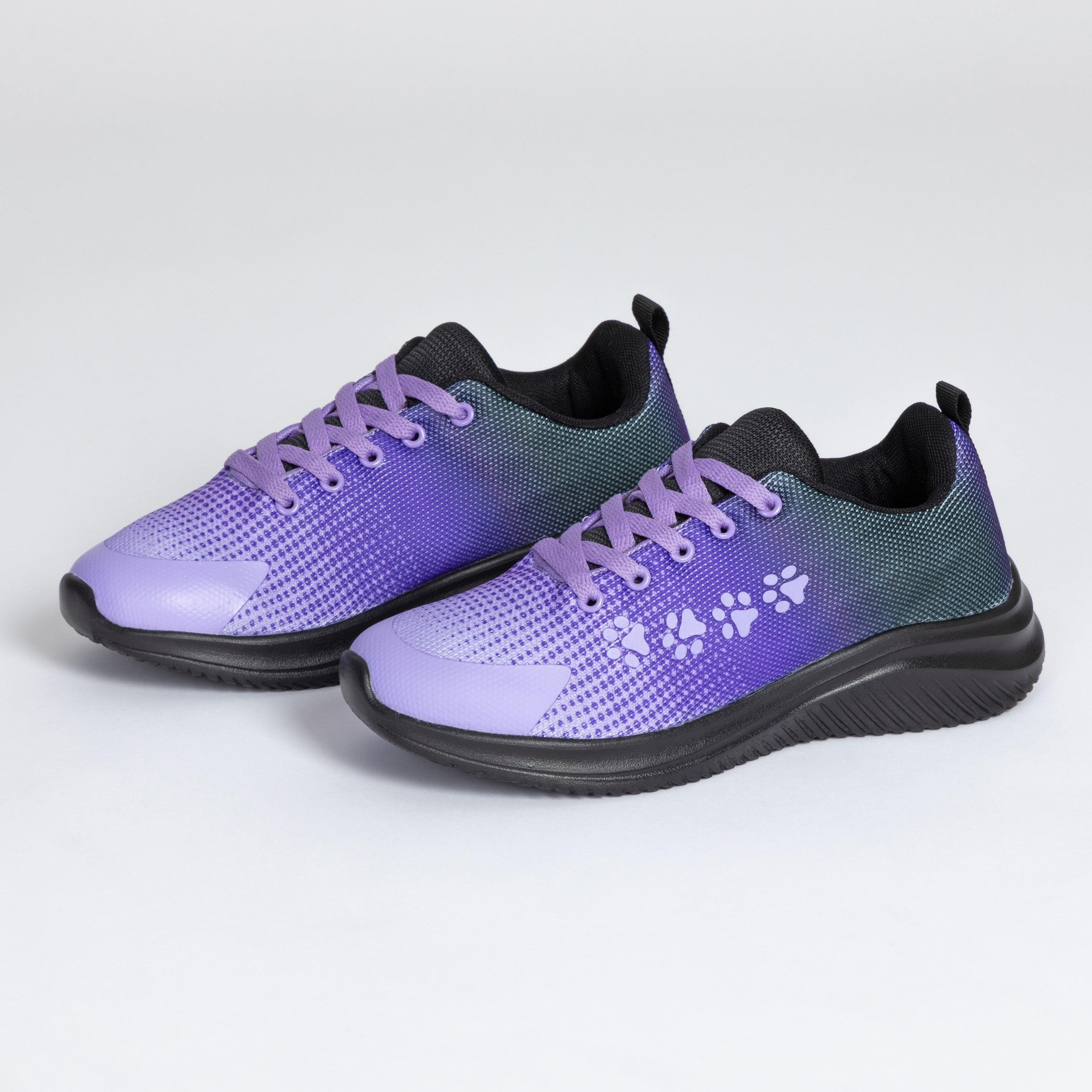 Ombre Paw Print Walking Shoes、mySite、camillekostekn