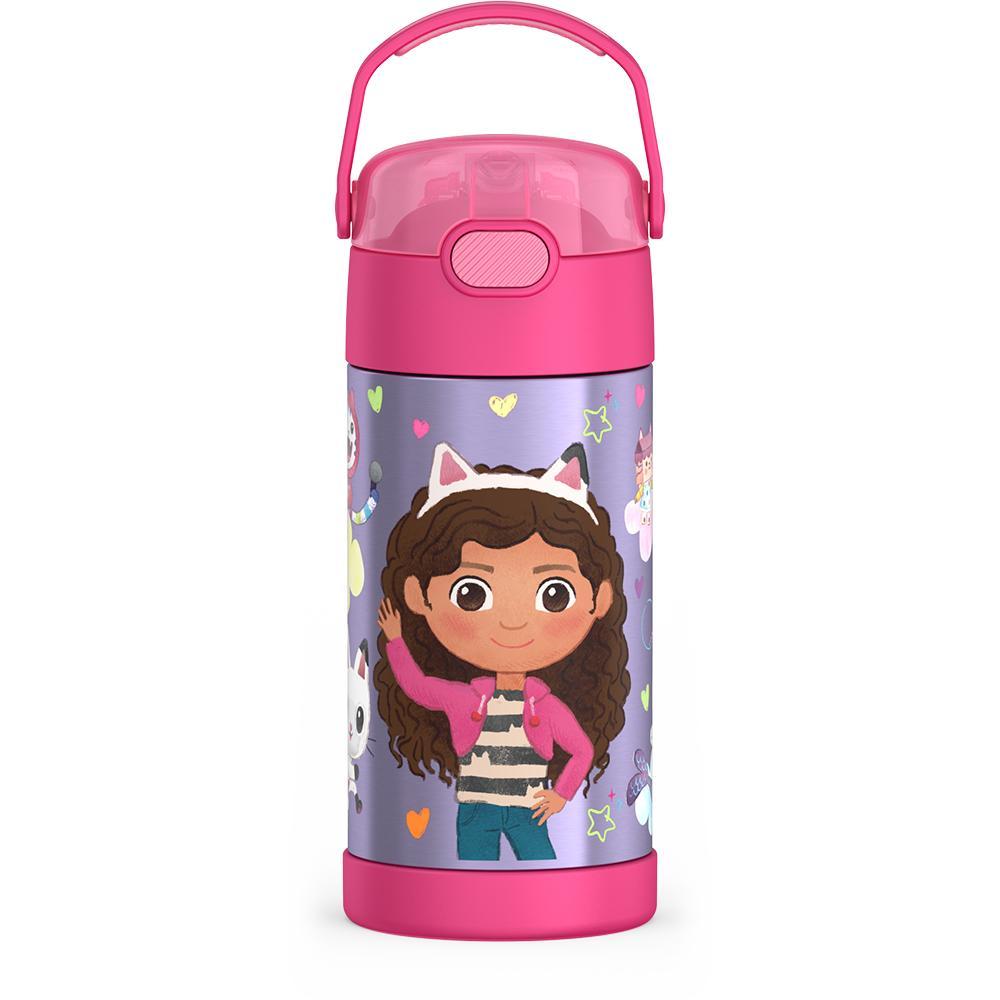 12oz FUNTAINER® WATER BOTTLE GABBY'S DOLLHOUSE、mySite、noshort