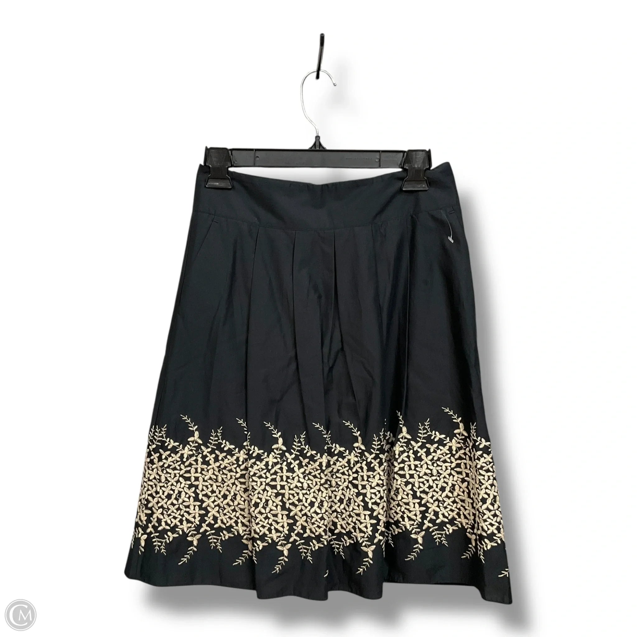 Skirt Mini & Short By Banana Republic In Black & Cream, Size: 0、mySite、garagedoors4me