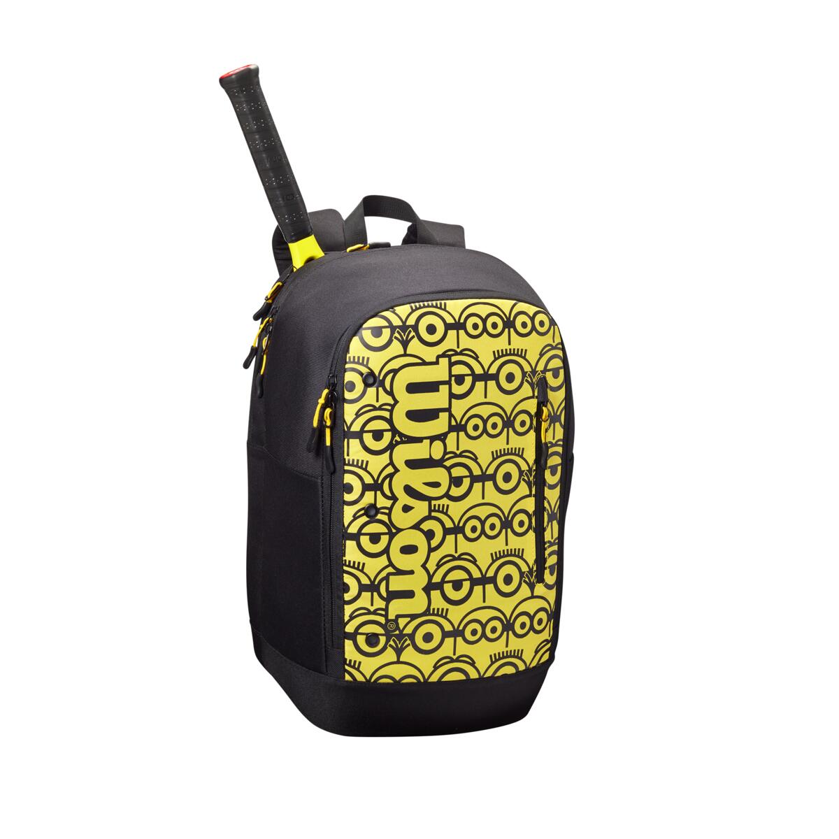 Wilson Minions Tour Racquet Backpack (Black/Yellow)