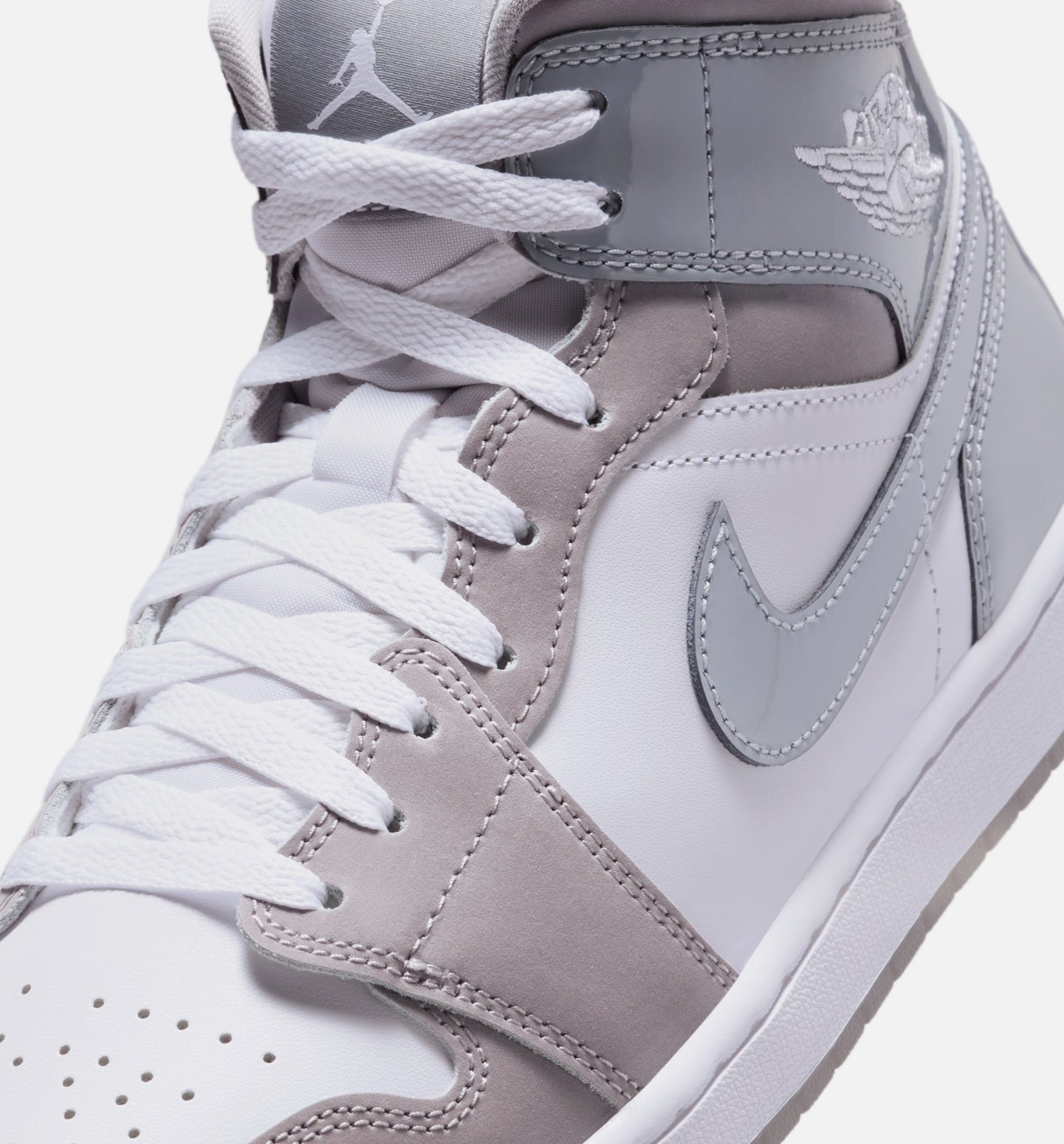 Air Jordan 1 Mid SE Cool Grey Mens Lifestyle Shoe - Cool Grey/Medium Grey、mySite、dreamappss