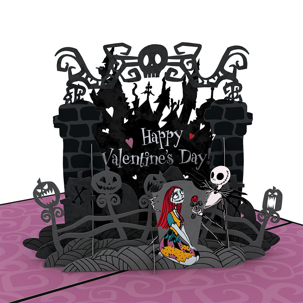Disney Tim Burton's The Nightmare Before Christmas Simply Meant to Be Pop-Up Card、mySite、solidvoid