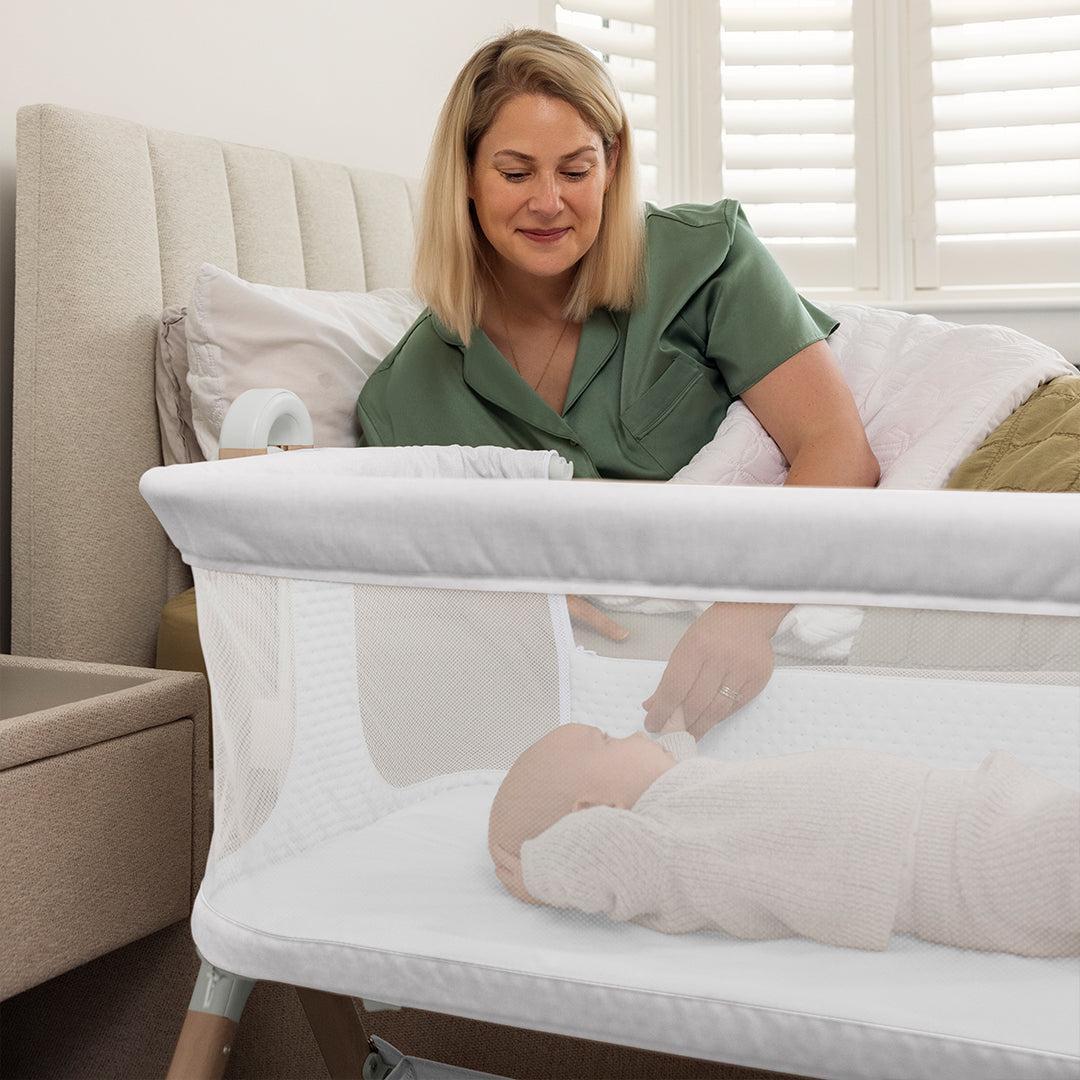  Obaby Cloud Bedside Crib - Grey、mySite、merchandisen