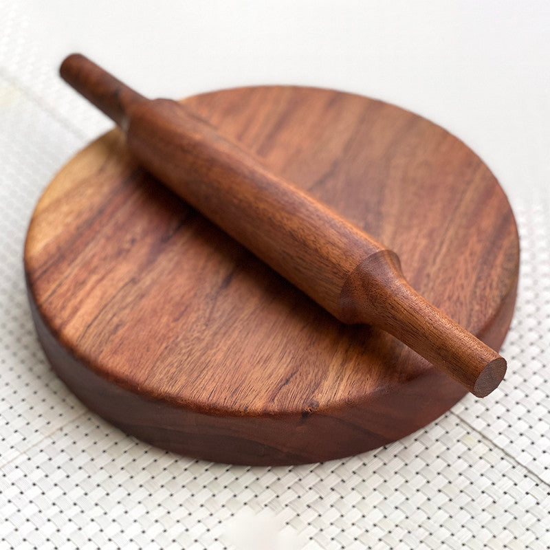 Wooden Chakla Belan | Chopping Board | No Dyes or Polish | 9.5 Inch Dia、mySite、camillekostekn