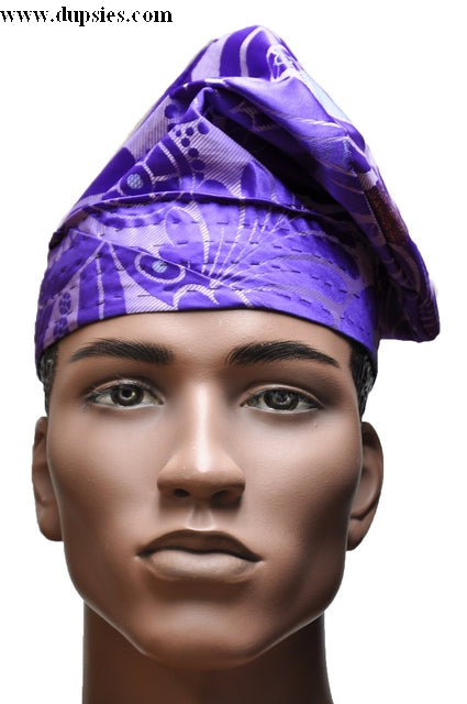 Purple Damask Hat-DPH510、mySite、solidvoid