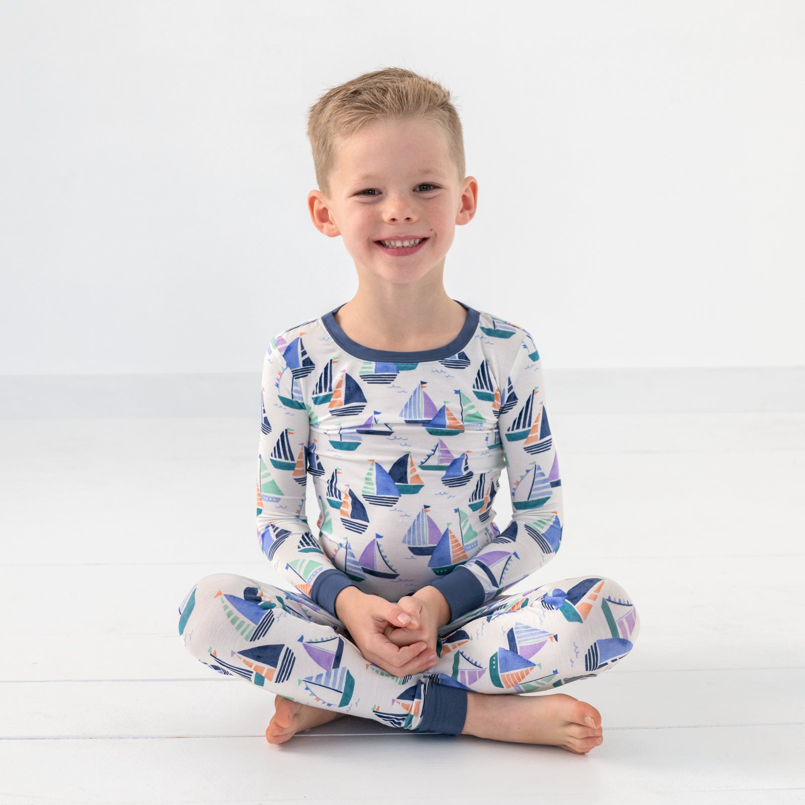 Seas The Day Two-Piece Pajama Set、mySite、g9winljtr