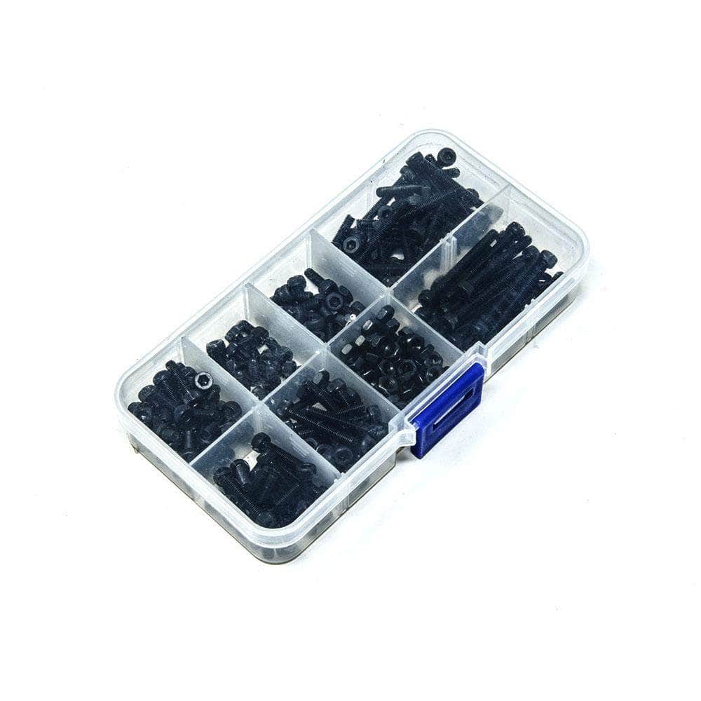  M3 Black Steel 280 Piece Nut & Bolt Kit、mySite、merchandisen