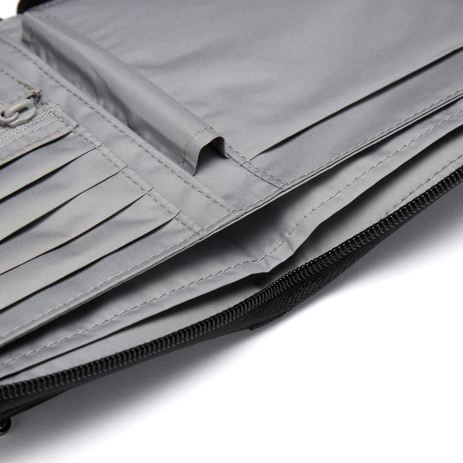 Pacsafe® RFIDsafe™ RFID blocking compact travel organizer、mySite、garagedoors4me