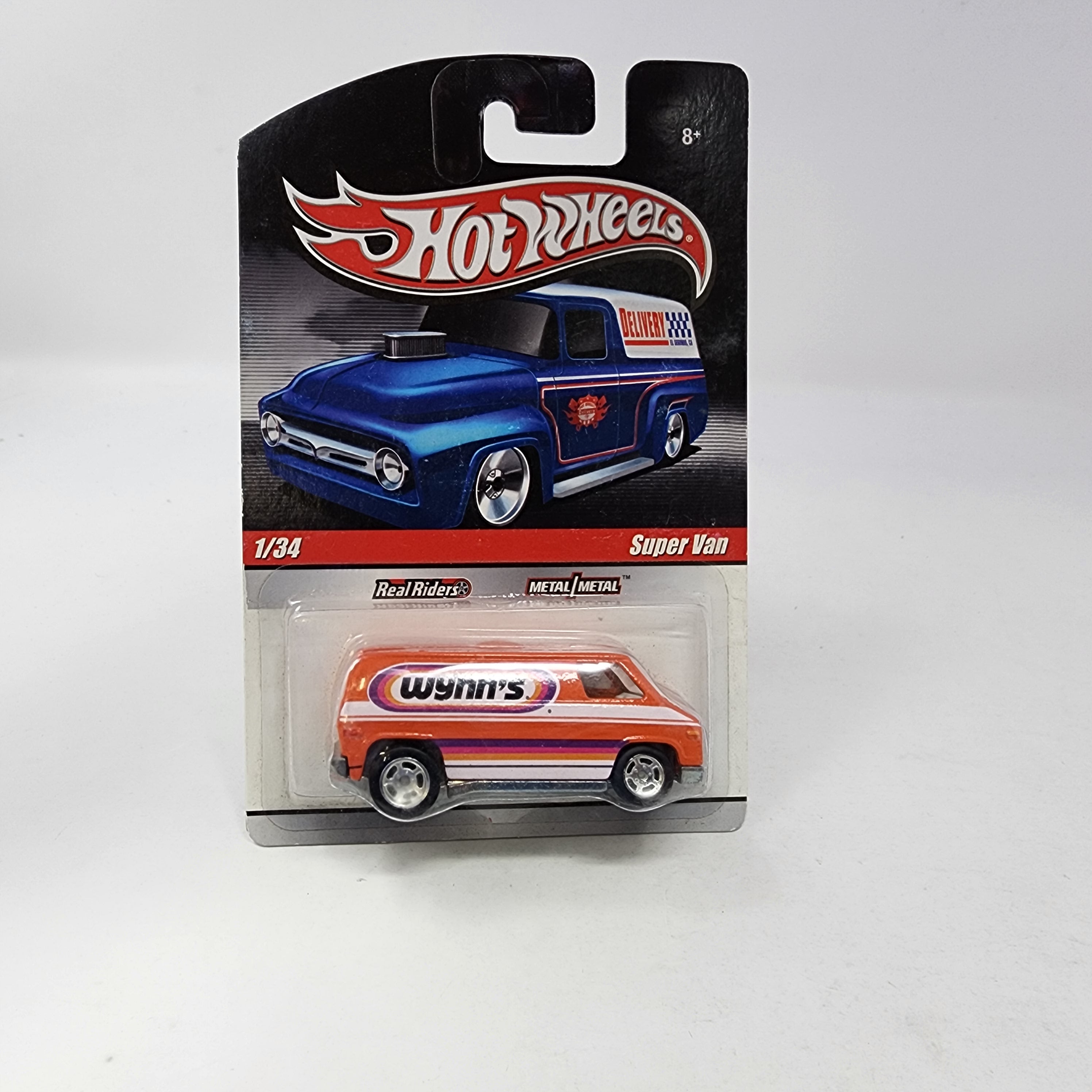 Super Van Wynnn's * Orange * Hot Wheels Garage Delivery、mySite、hgirdovlk