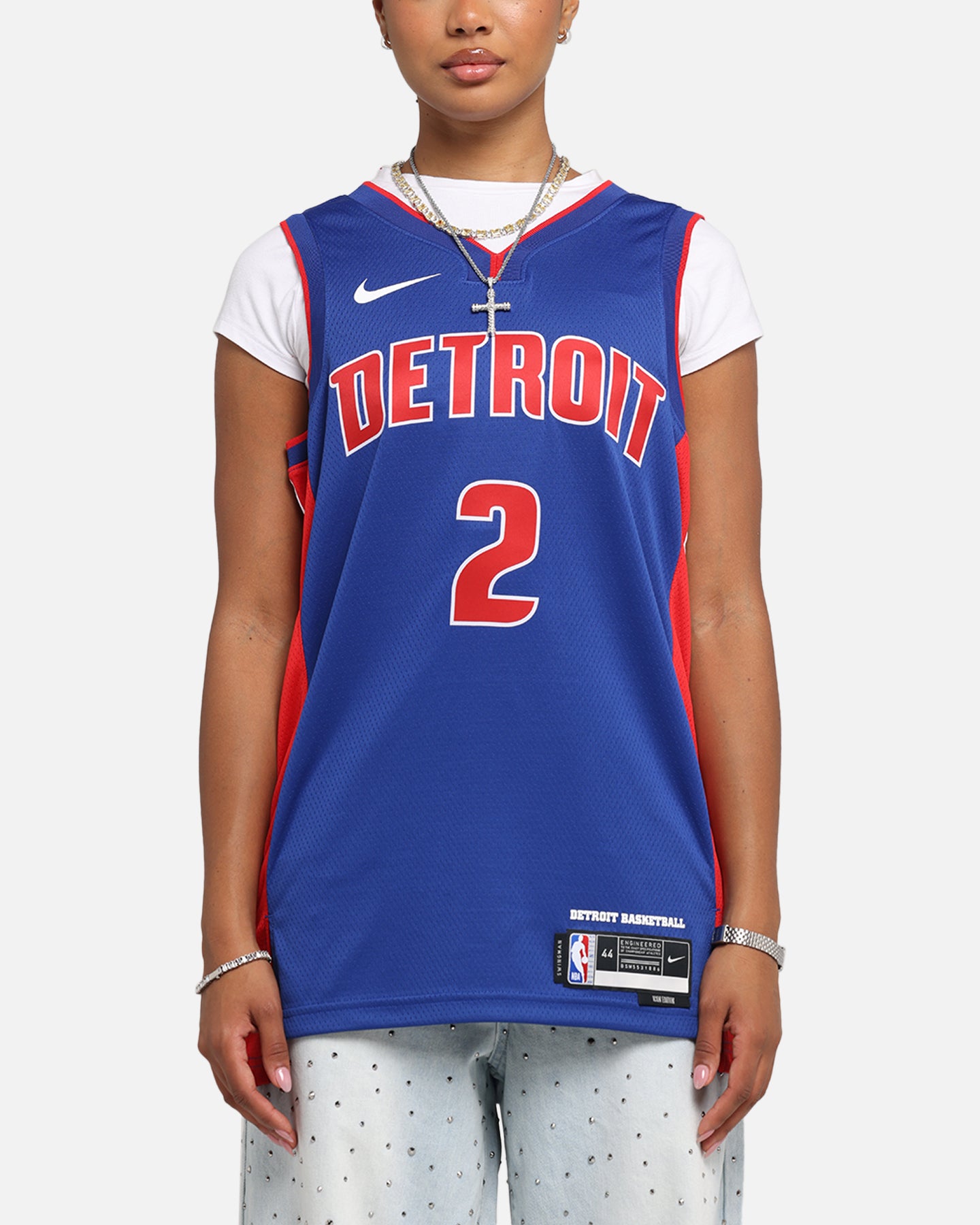 Nike Cade Cunningham Detroit Pistons #2 Icon Edition 2022/23 Nike Dri-Fit NBA Swingman Jersey Rush Blue、mySite、zt4zffjzw