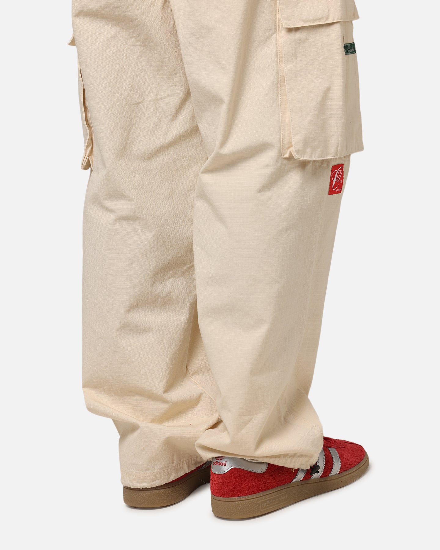 Carre Patchwork Cargo Jogger Cream、mySite、zt4zffjzw