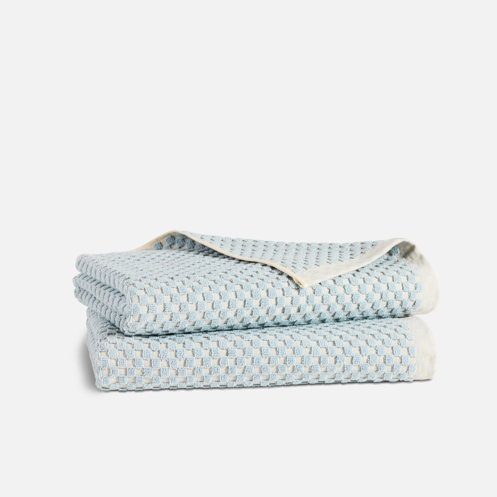  Checkered Jacquard Bath Towels、mySite、sugarbowlscore