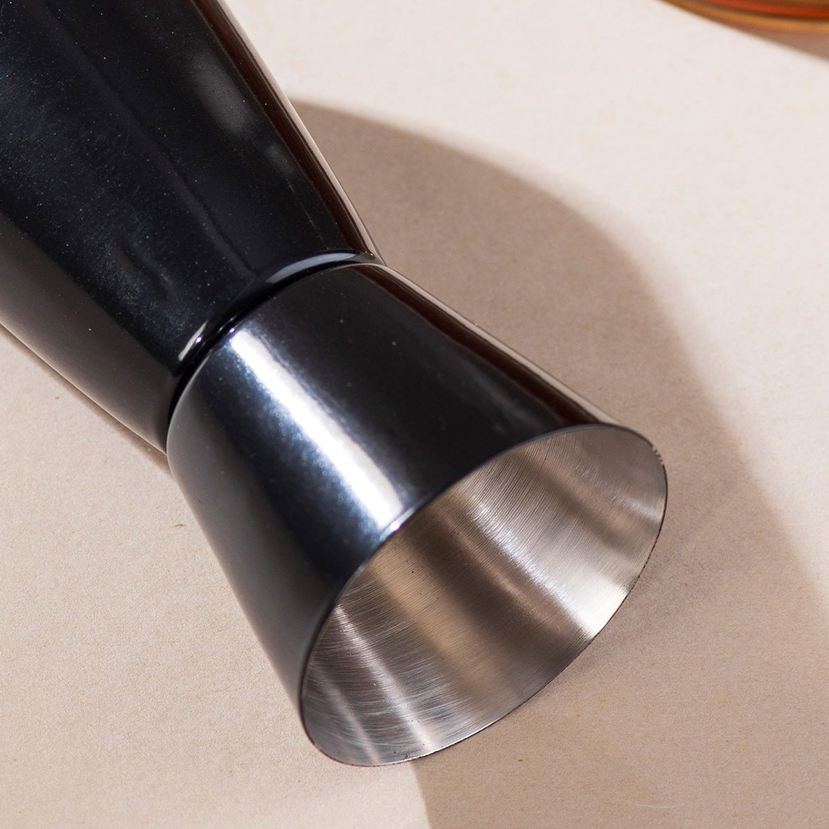 Stainless Steel Peg Measurer | Dual Side | Black | 30 & 60 ml、mySite、camillekostekn