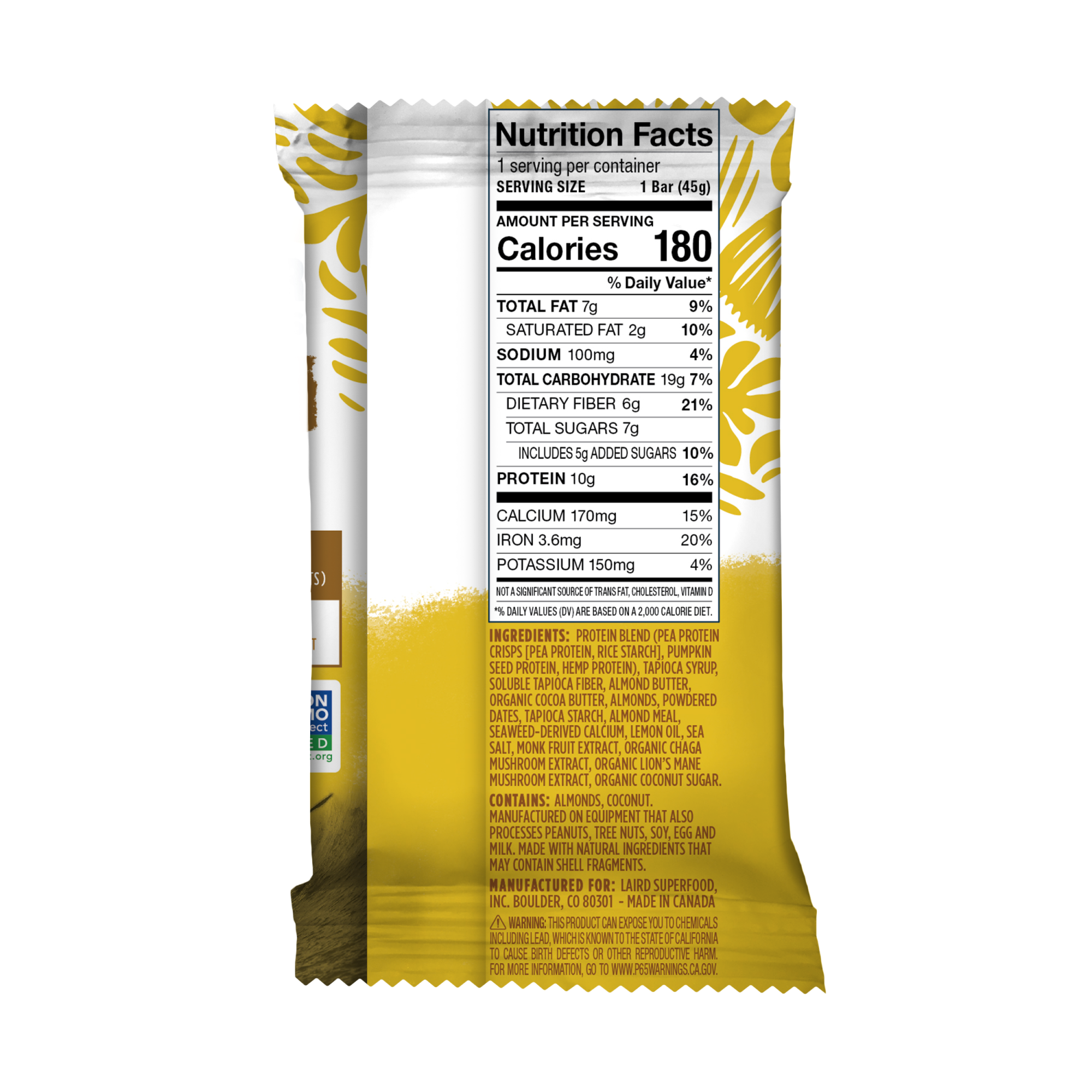 Lemon Almond Protein Bar (10pck)、mySite、gigharbornorthrealestate