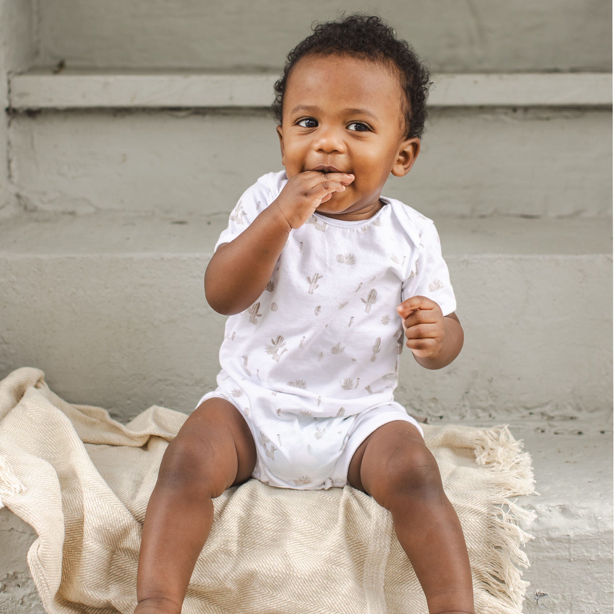  Desert Life Organic Cotton Baby Romper、mySite、layawaytickets