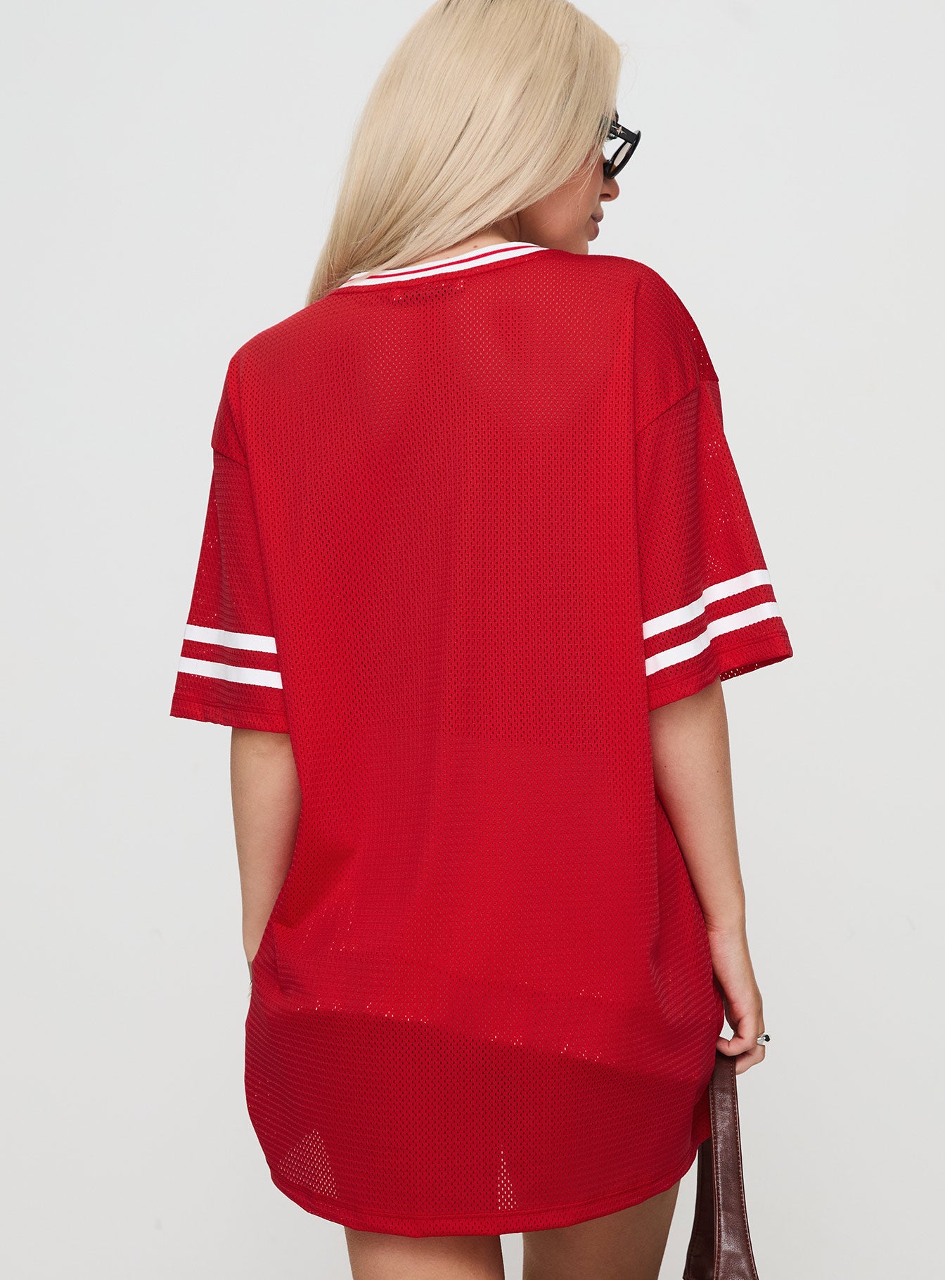 Michail Jersey Mini Dress Red、mySite、solidvoid
