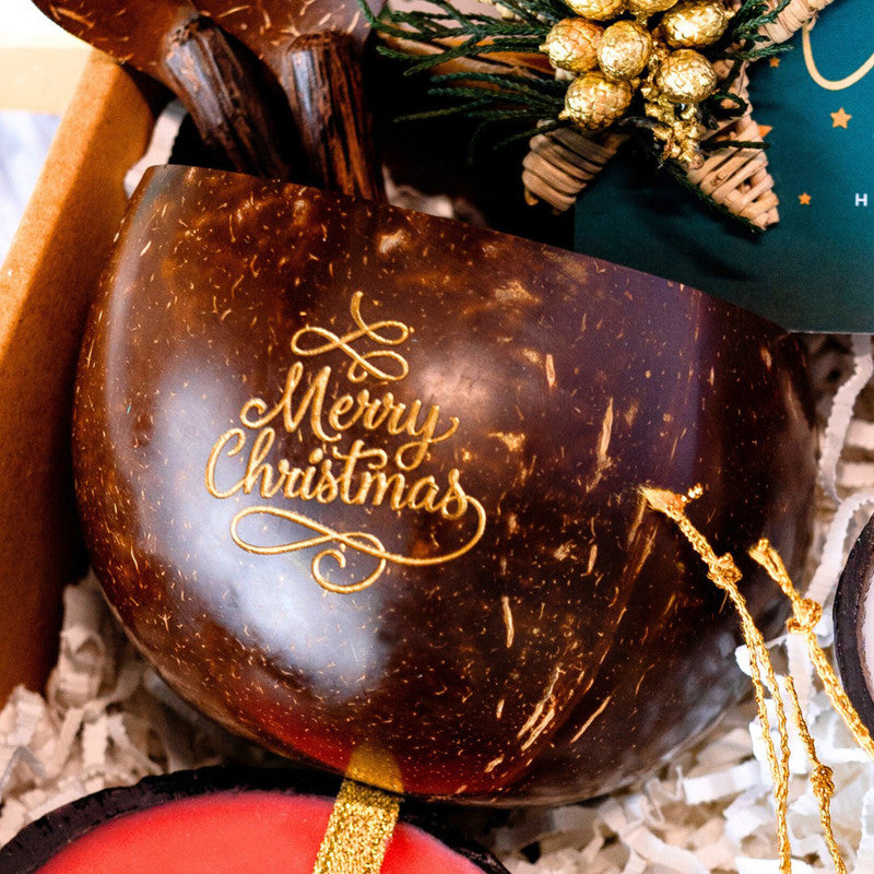 Christmas Gifts | Coconut Bowl | Brown | 500 ml、mySite、camillekostekn