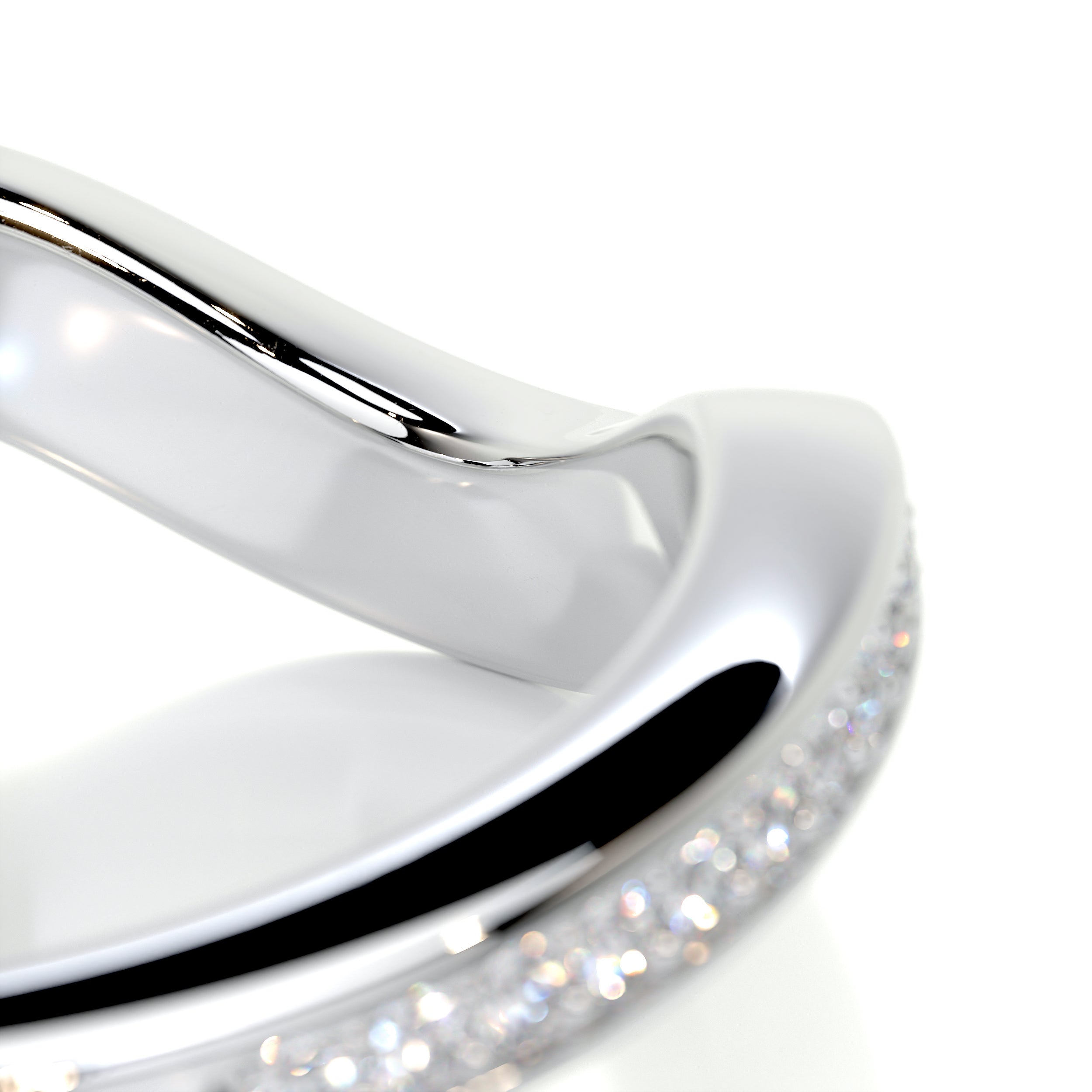 Lucy Diamond Wedding Ring (0.30 Carat) -14K White Gold、mySite、hinf8tx79