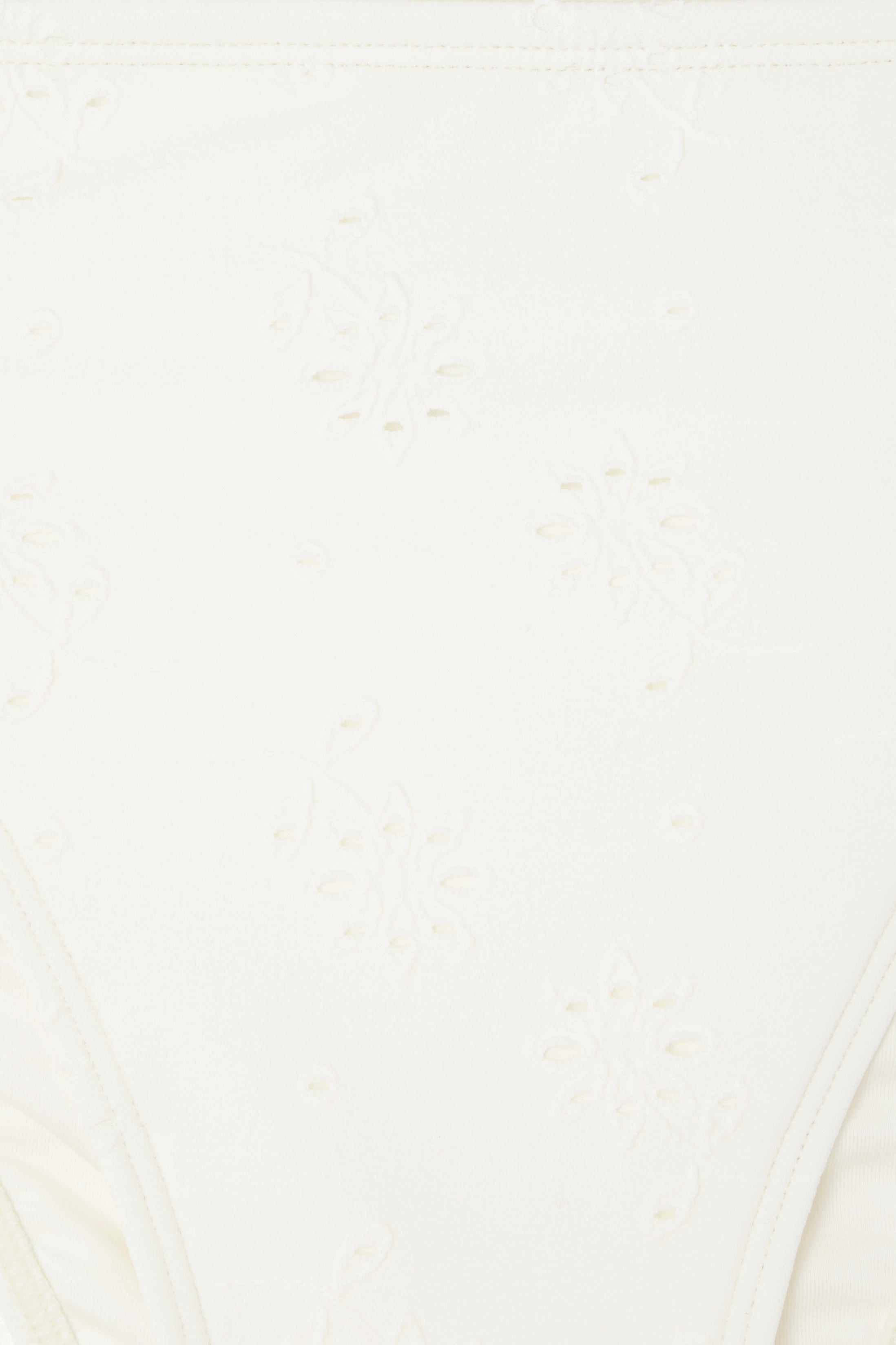 Broderie White Bikini Brief、mySite、solidvoid