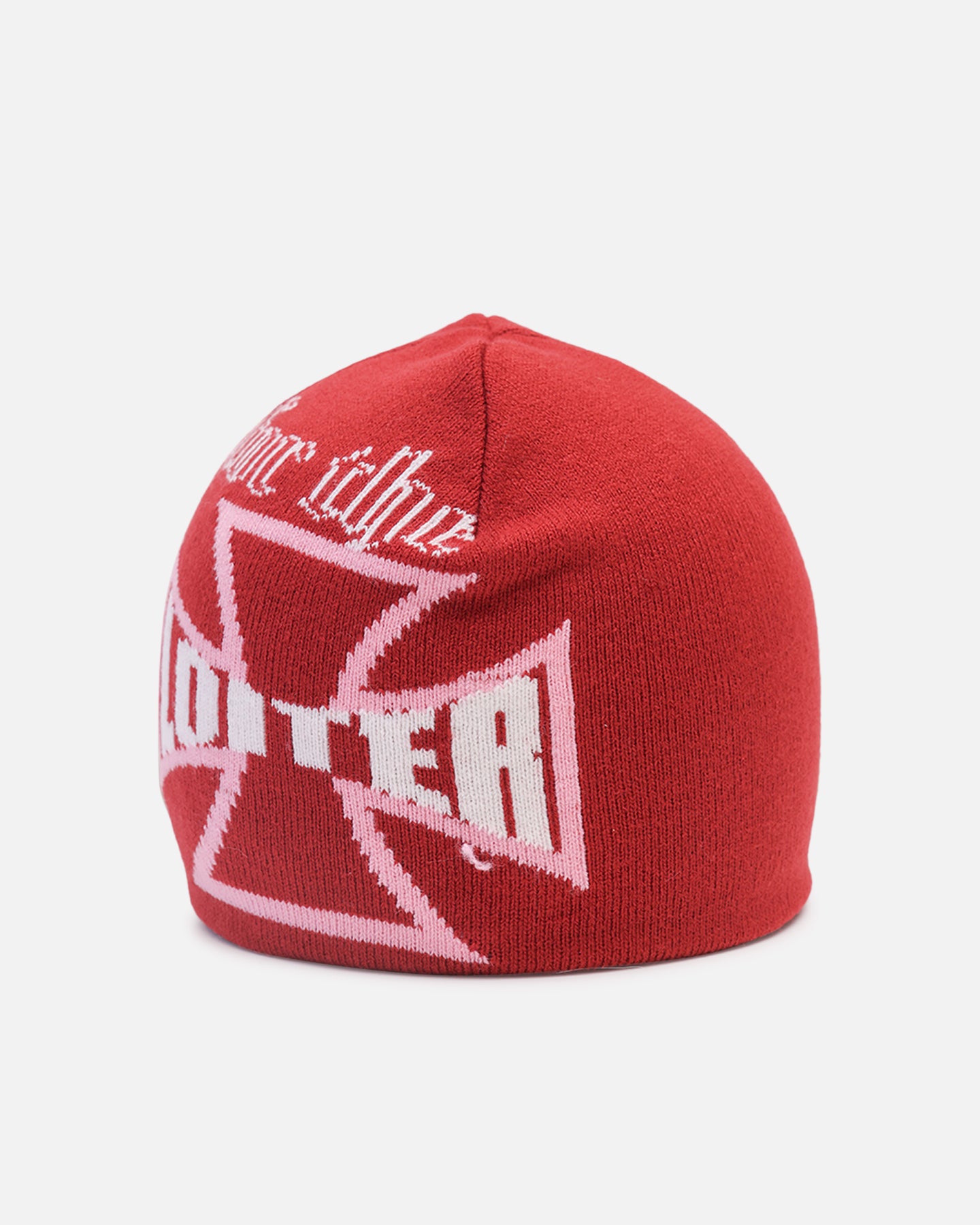 Loiter Motor Knit Skully Red/White、mySite、zt4zffjzw