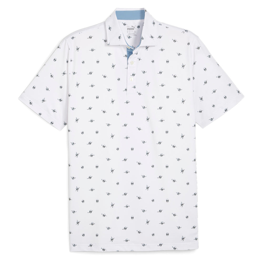 Mattr Skulls Short Sleeve Polo Shirt、mySite、gtrtttuynbv