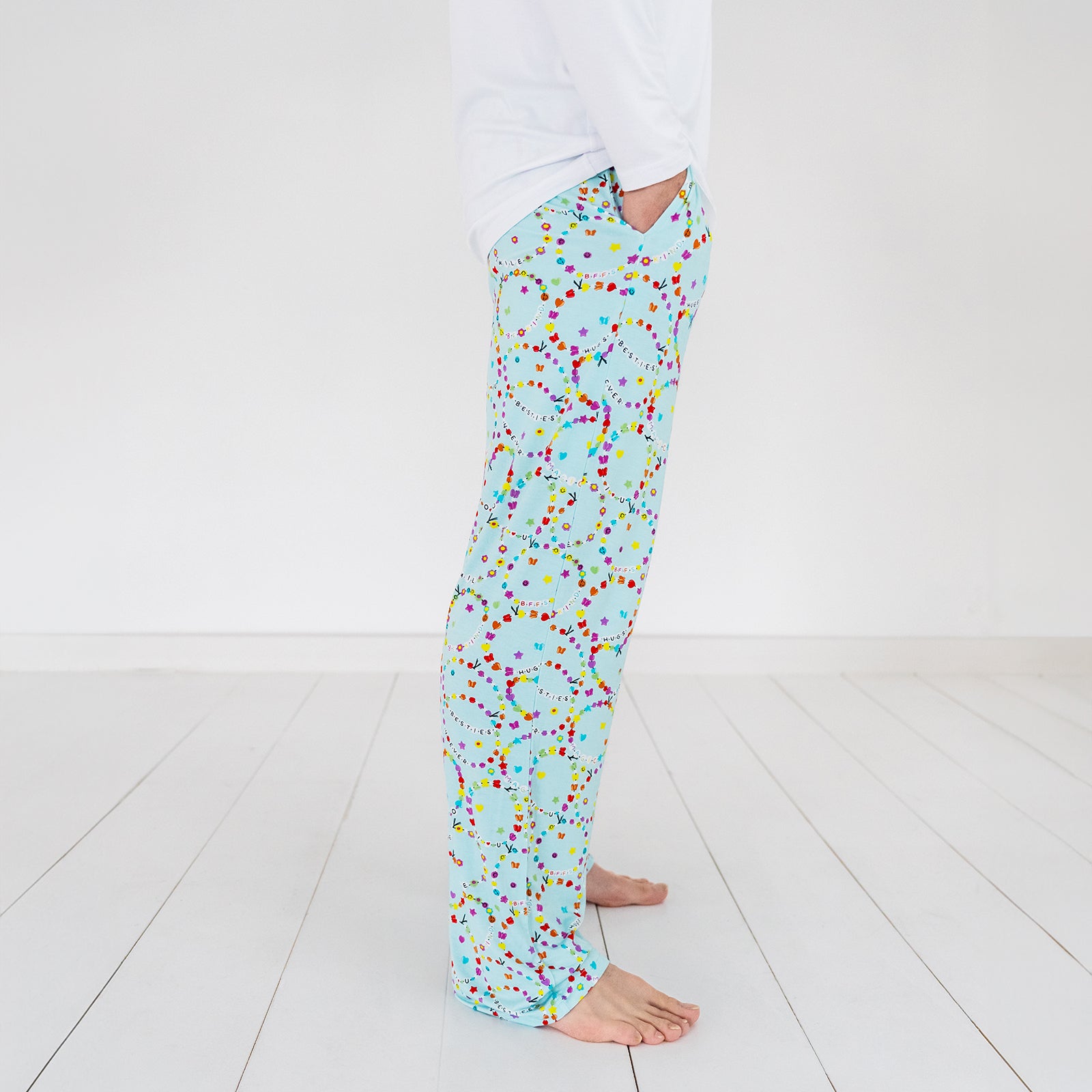 Friends Forever Men's Pajama Pants、mySite、g9winljtr