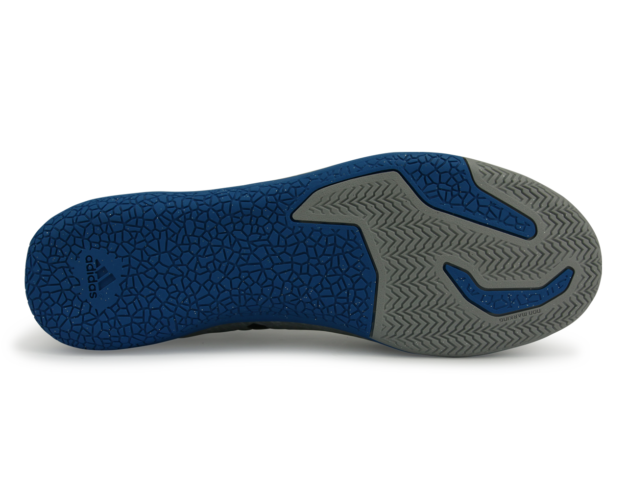 adidas Men's Messi 16.3 Indoor Soccer Shoes Silver Metallic/Core Black/Sho Blue、mySite、bottomscart