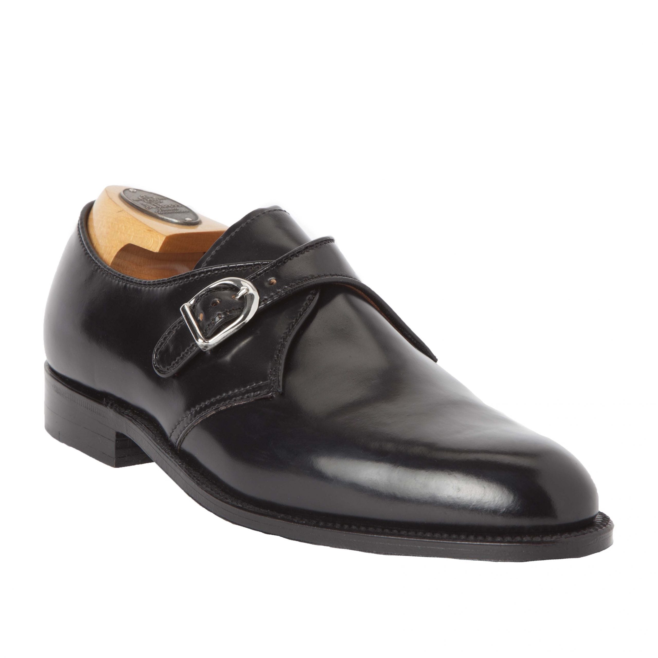  1655 - Monk Strap Black in Shell Cordovan、mySite、preschool7hills