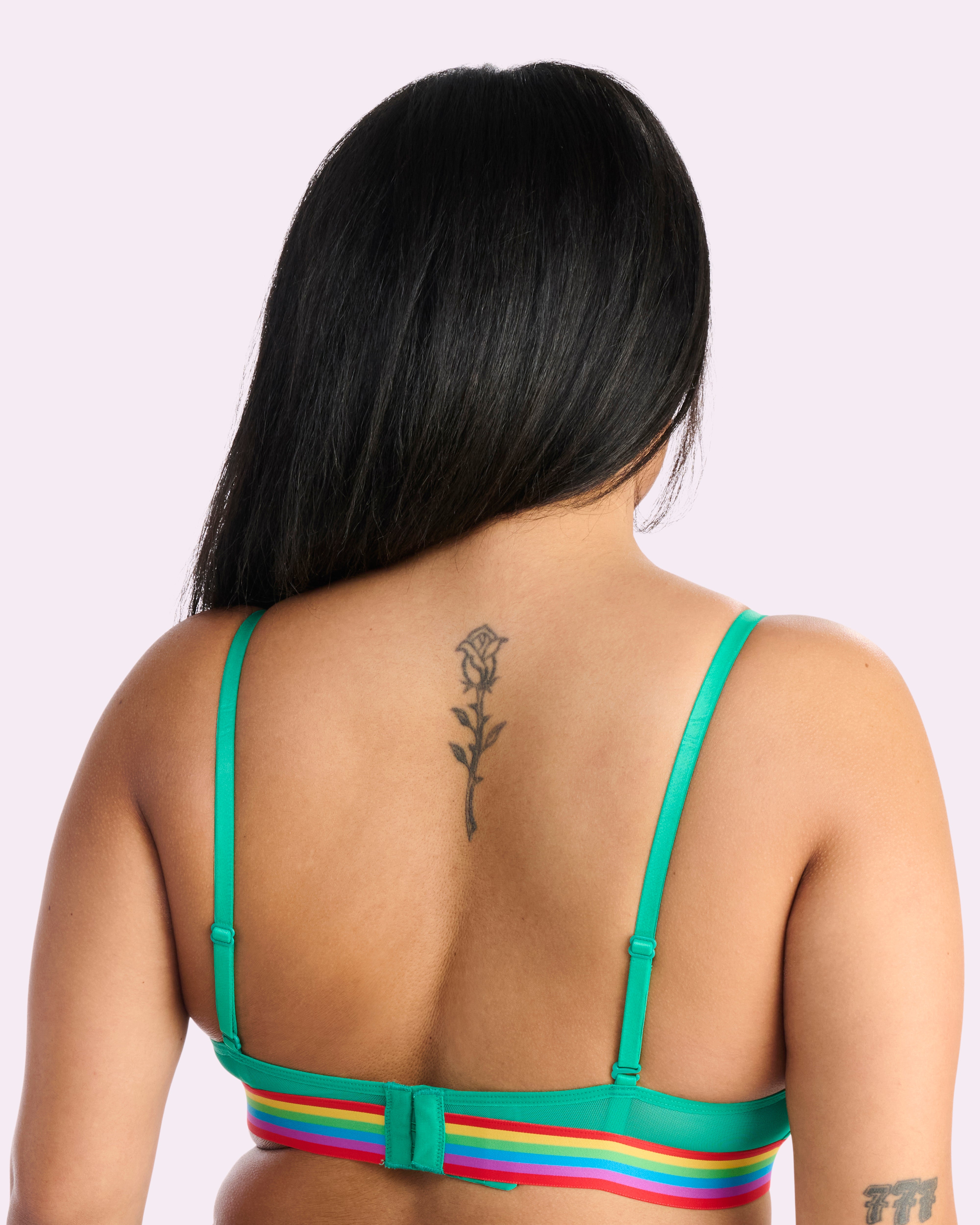 Re:Play New Scoop Bralette | Ultra-Soft Re:Play (Golf Green)、mySite、bengalsvssteelers