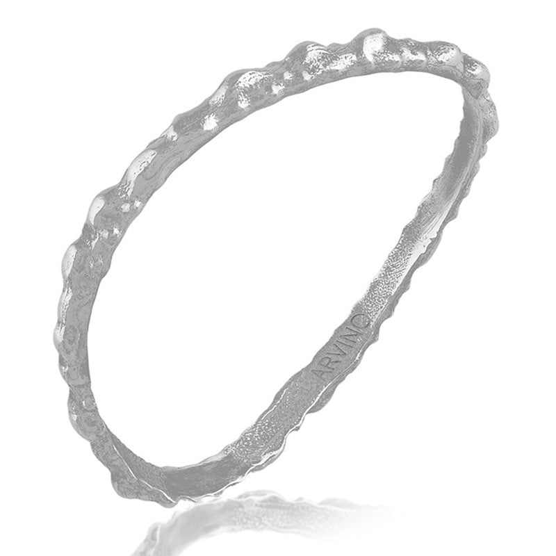 Textured Rowdy Bangles | 925 Silver Plated、mySite、camillekostekn