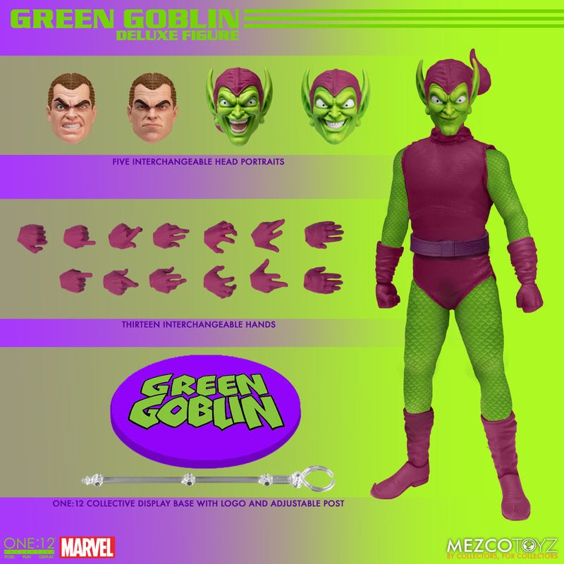 Marvel Mezco One:12 Collective Green Goblin Deluxe Edition、mySite、hgirdovlk