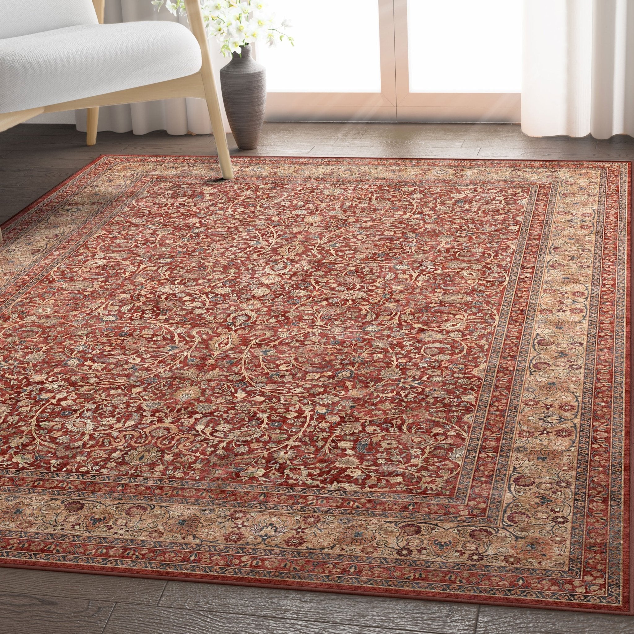 Beirut Floral Rug – High-Density Modern Design、mySite、gigharbornorthrealestate
