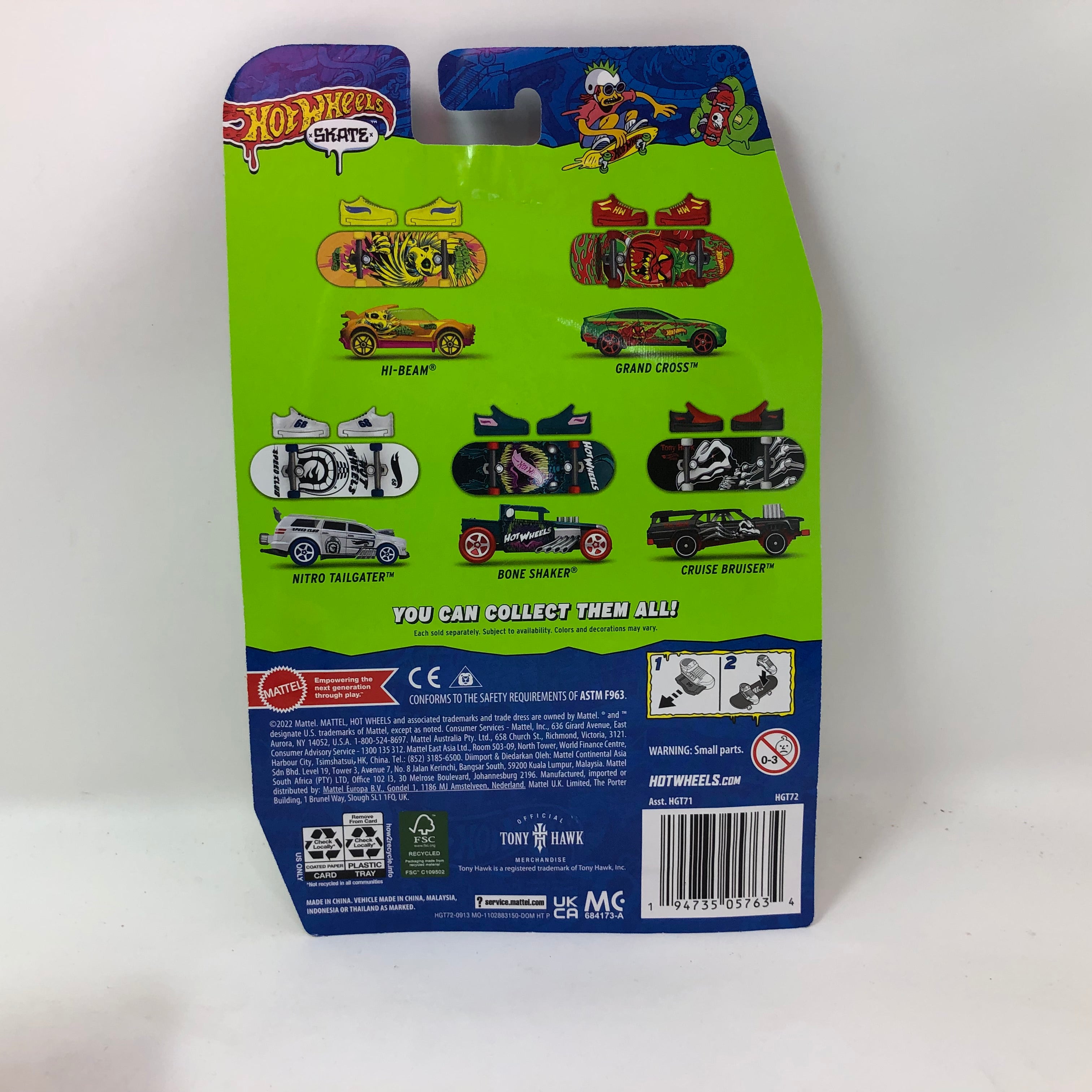 2023 Hot Wheels Skate * Baja Truck w/ Skate Board by Tony Hawk & Shoes、mySite、hgirdovlk