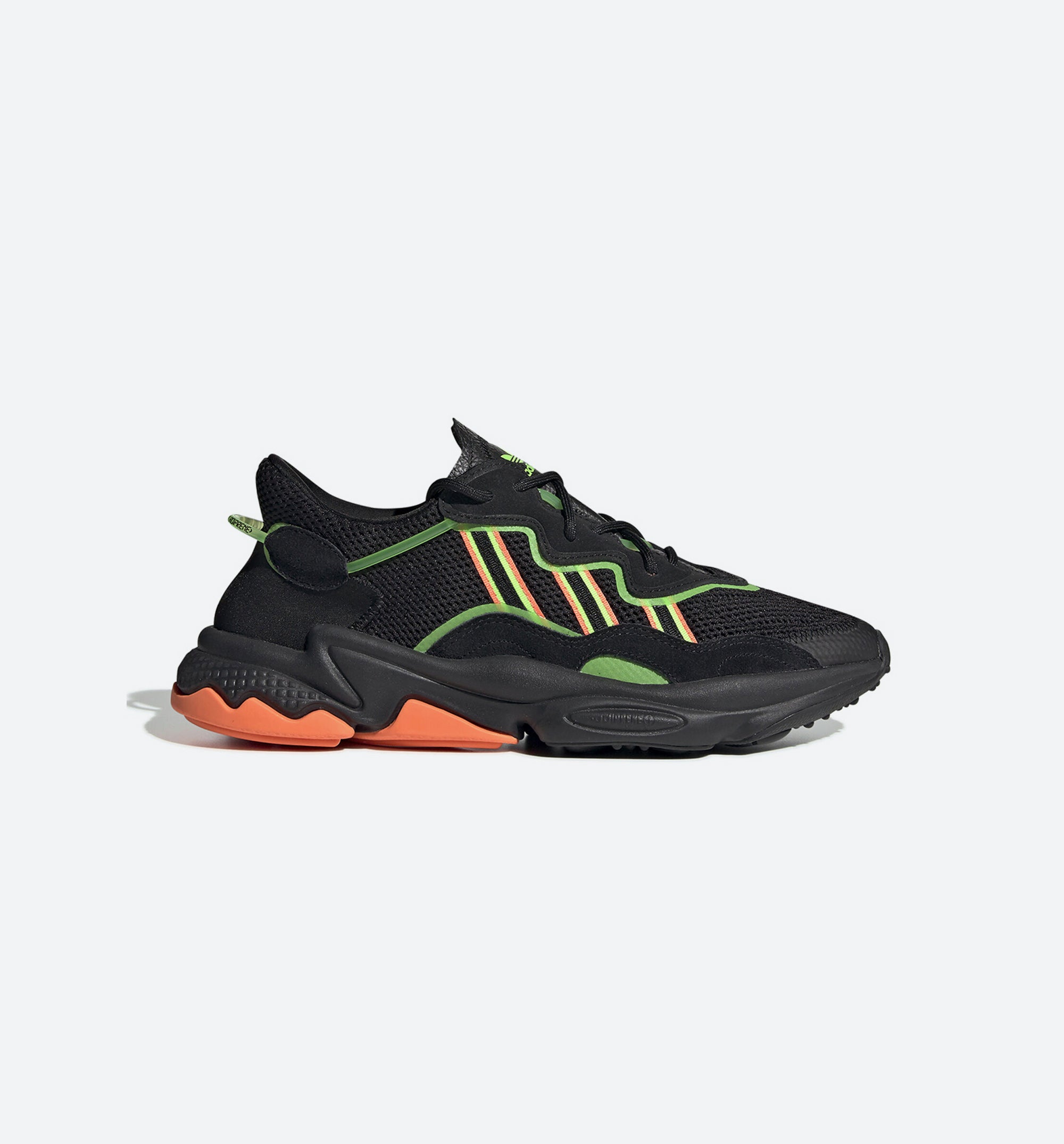 Ozweego Mens Running Shoe - Black/Green/Orange、mySite、dreamappss