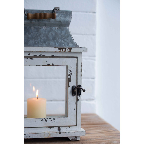 Wooden Candle Lantern Decorative, Hurricane Lantern Holder Decor for Indoor Outdoor, Home Garden Wedding、、xpatfood