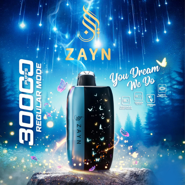 Zayn 40,000 Puffs Disposable Vape 20mL 5 Pack、mySite、zt4zffjzw