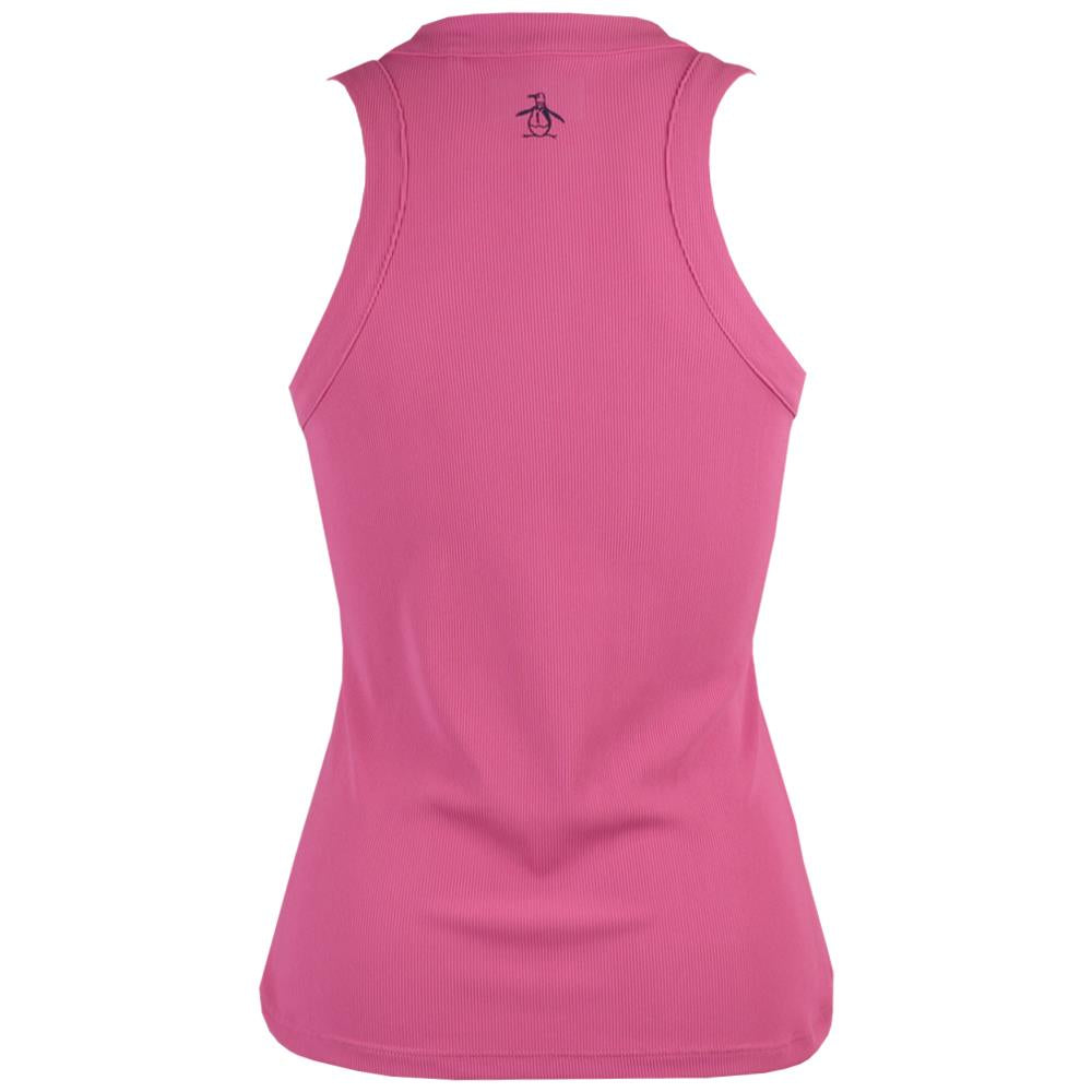 Penguin Women's Essential Rib Tank - Cheeky Pink
