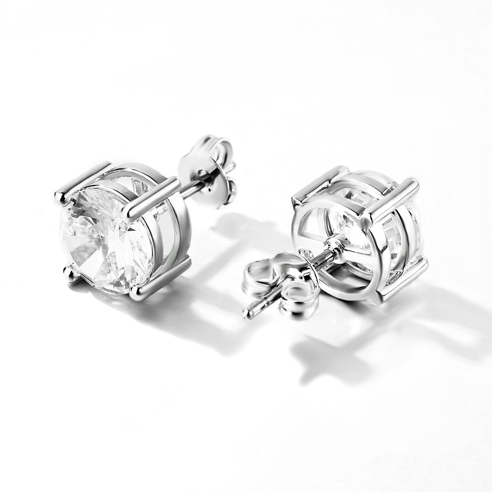 VVS Stud Earrings 14K Gold (ALL SIZES)、mySite、hinf8tx79