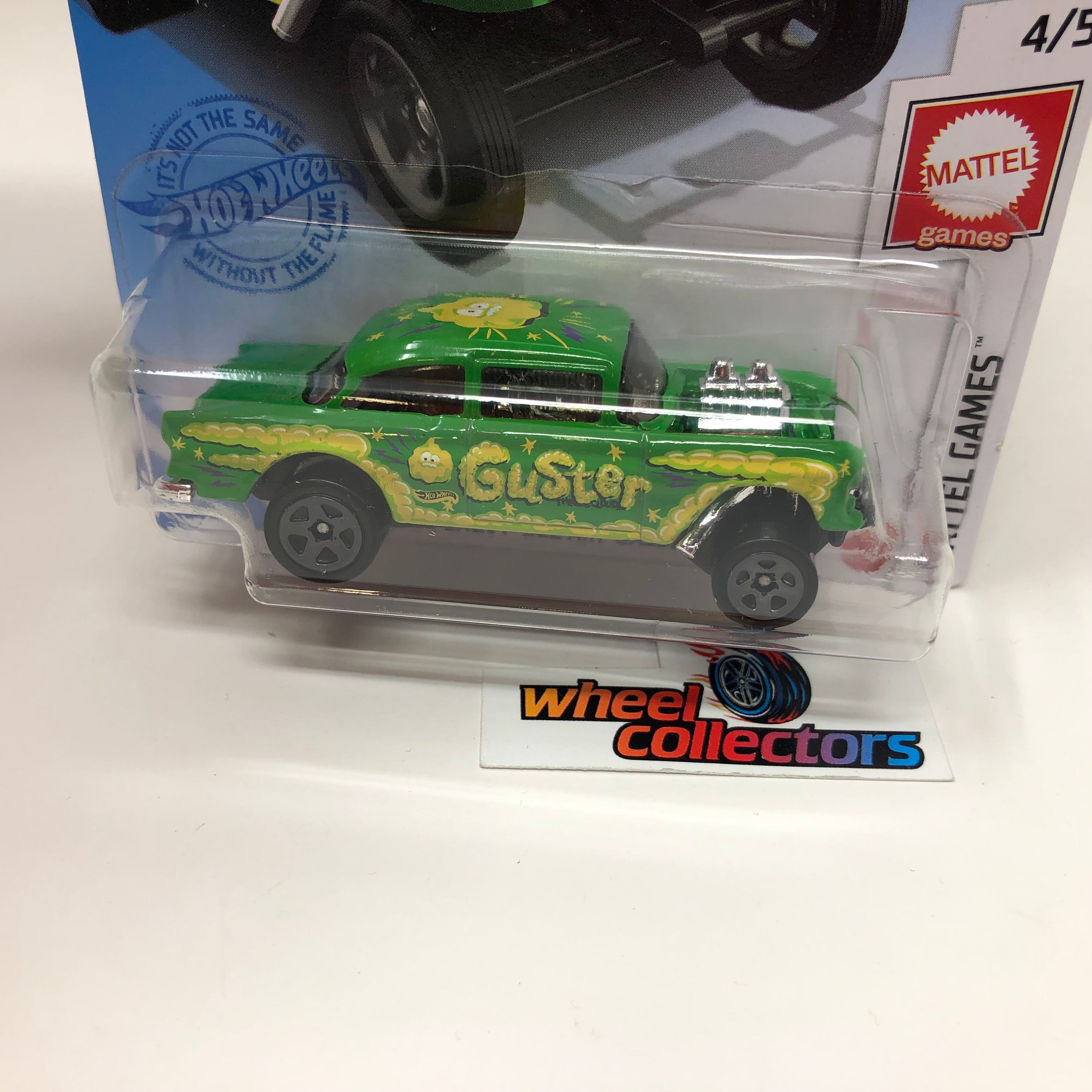 '55 Chevy Bel Air Gasser #121 * Green * 2021 Hot Wheels、mySite、hgirdovlk