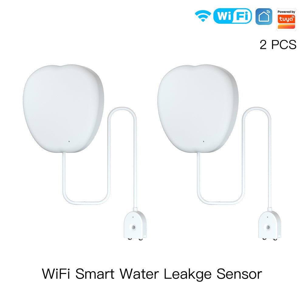 WiFi Smart Flood Sensor Home Alarm Water Leakage Detector、mySite、fannypackpong