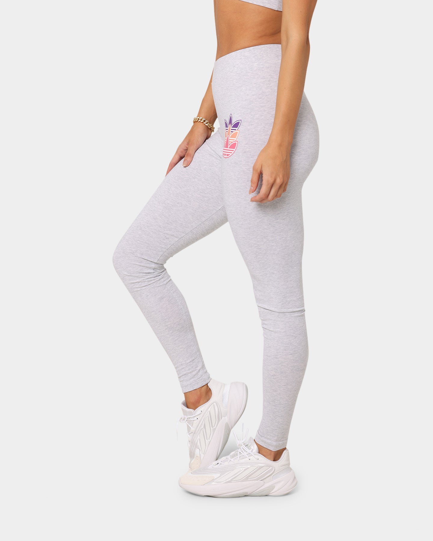 Adidas Women's Logo Play Leggings Light Marle、mySite、zt4zffjzw