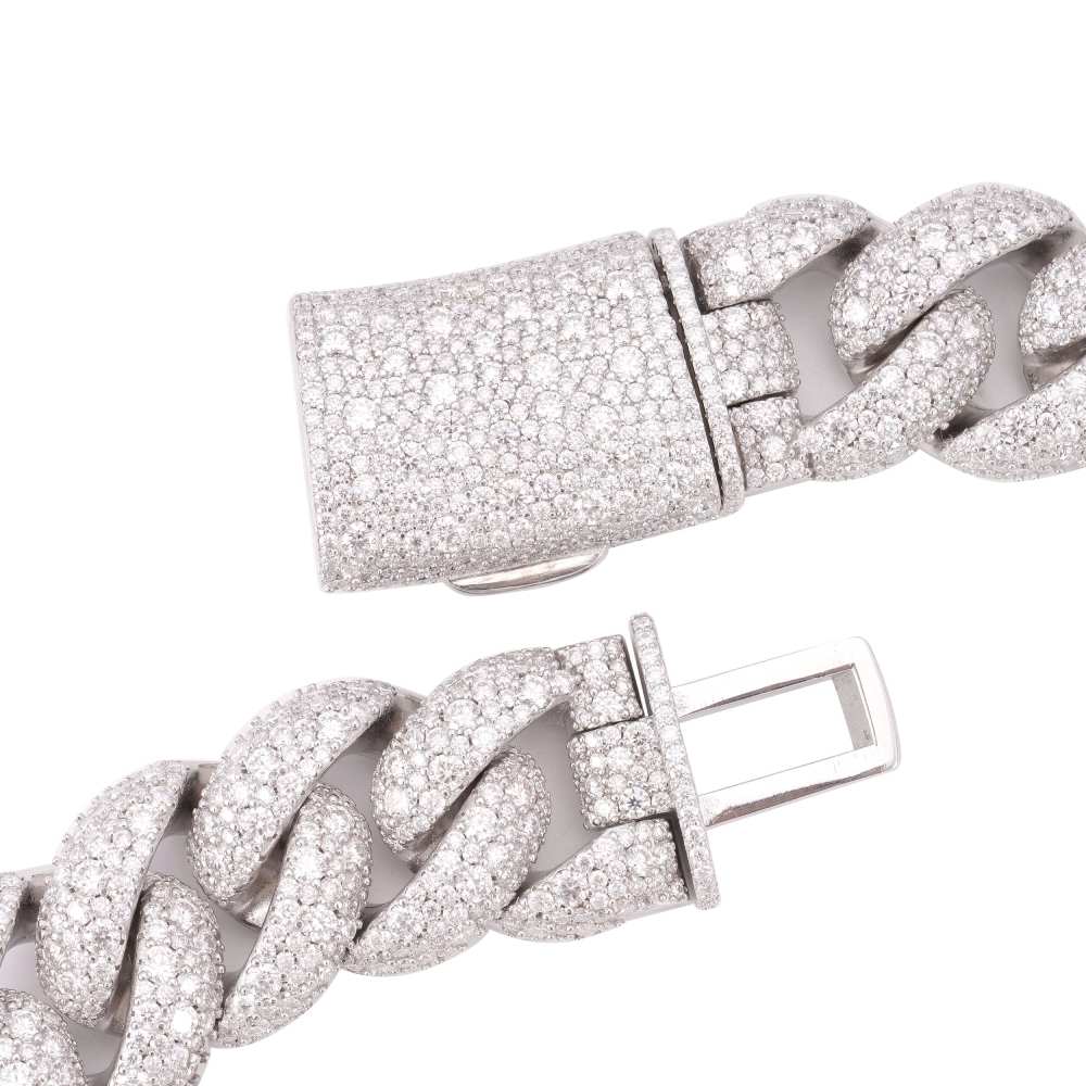 20MM Cluster-Set Miami Cuban Link Chain 14K Gold、mySite、hinf8tx79