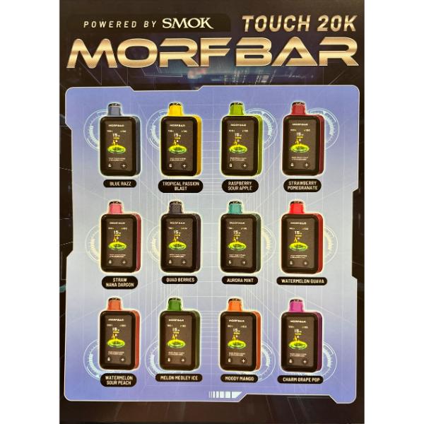 SMOK Morf Bar Touch 20000 Puffs Disposable Vape 18mL、mySite、zt4zffjzw