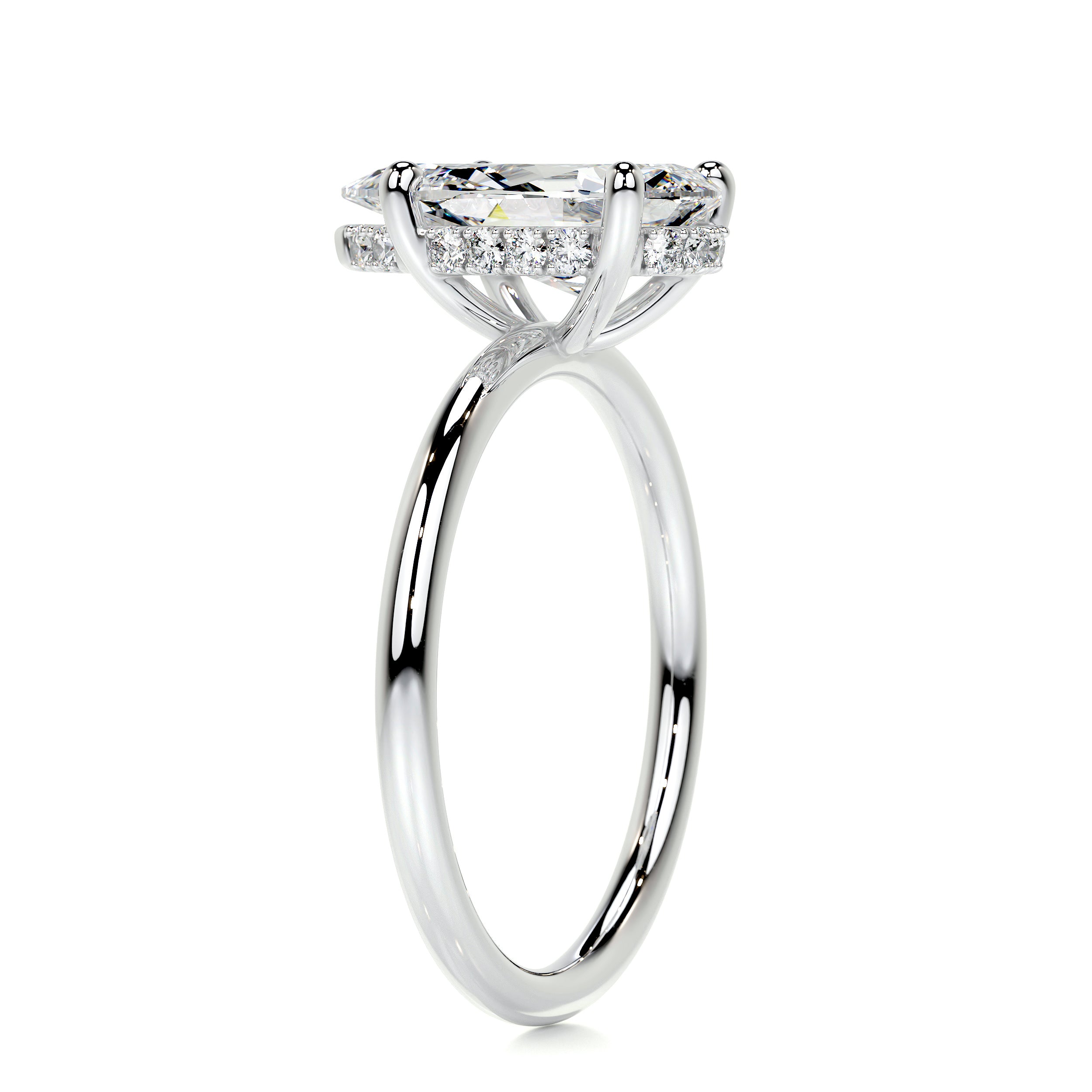 Willow Diamond Engagement Ring -18K White Gold、mySite、hinf8tx79