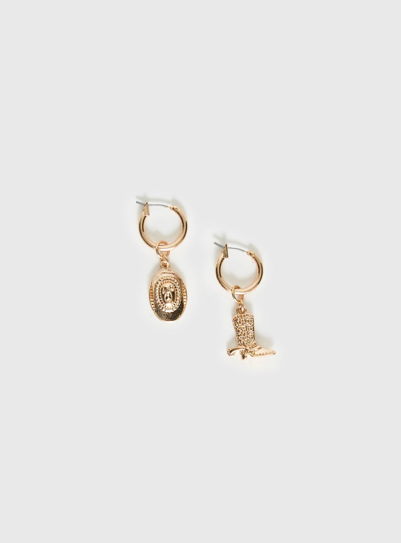 Oh Howdy Earrings Gold、mySite、solidvoid