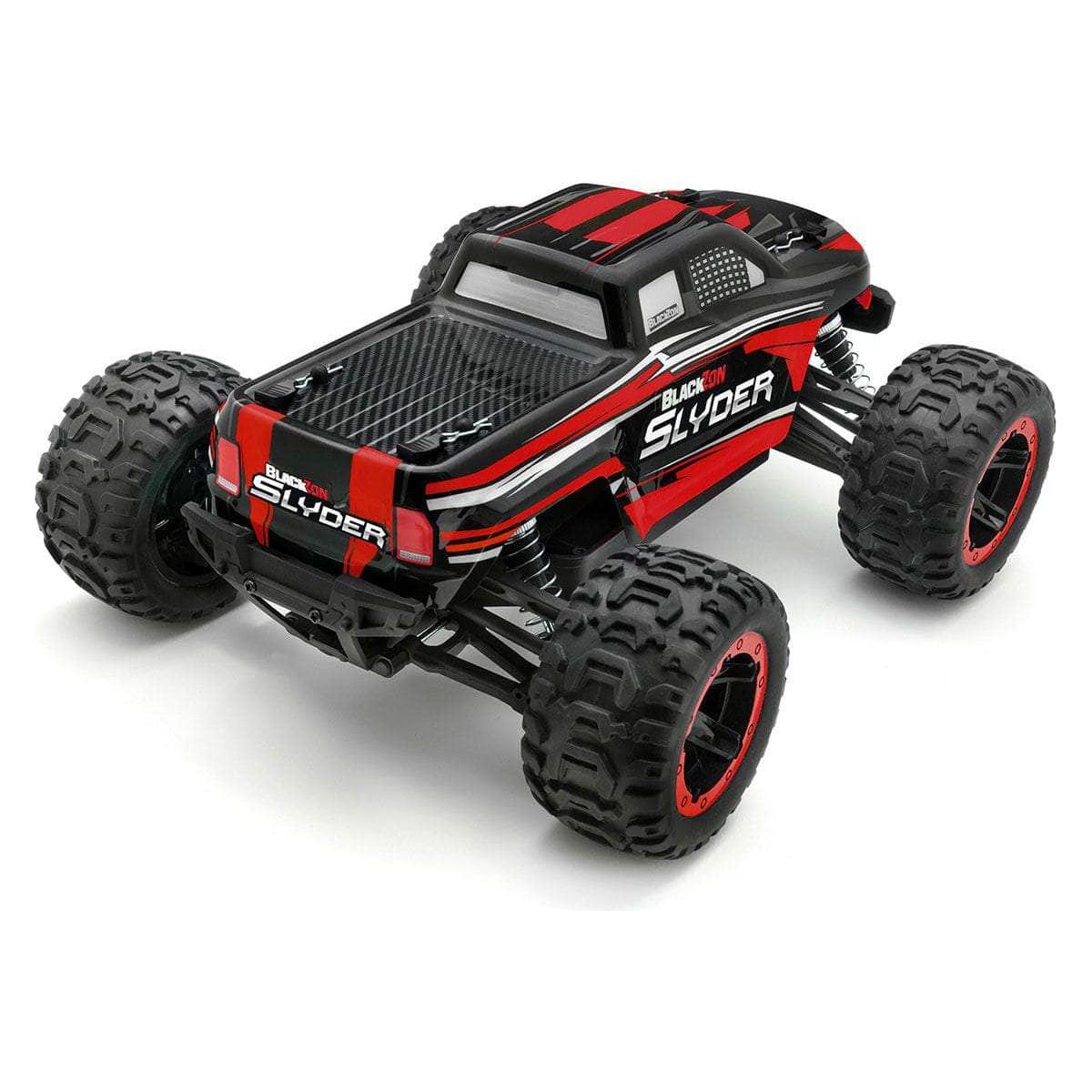  BZN540098, BlackZon Slyder MT 1/16 4WD Electric Monster Truck - Red、mySite、merchandisen