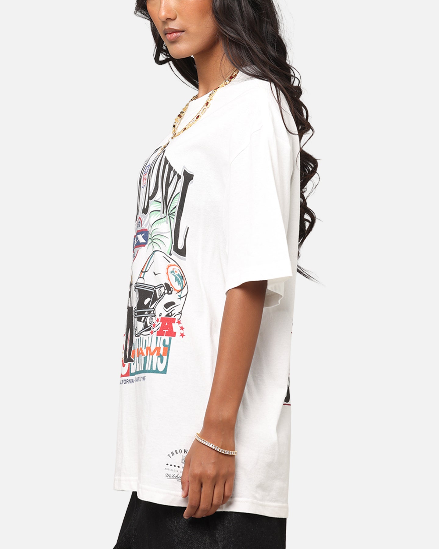 Mitchell & Ness Super Bowl XIX Match Up T-Shirt Vintage White、mySite、zt4zffjzw