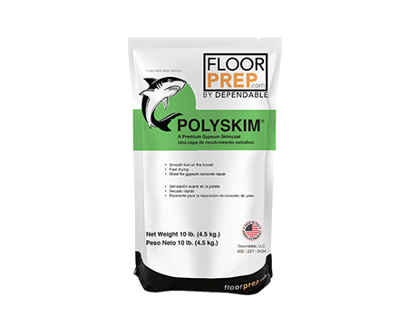 DEPENDABLE - POLYSKIM PREMIUM GYPSUM SKIMCOAT 10 LB BAG