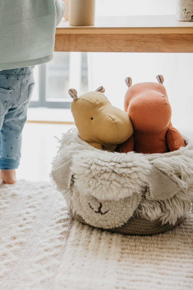 WOOLABLE BASKET PINK NOSE SHEEP、mySite、gigharbornorthrealestate