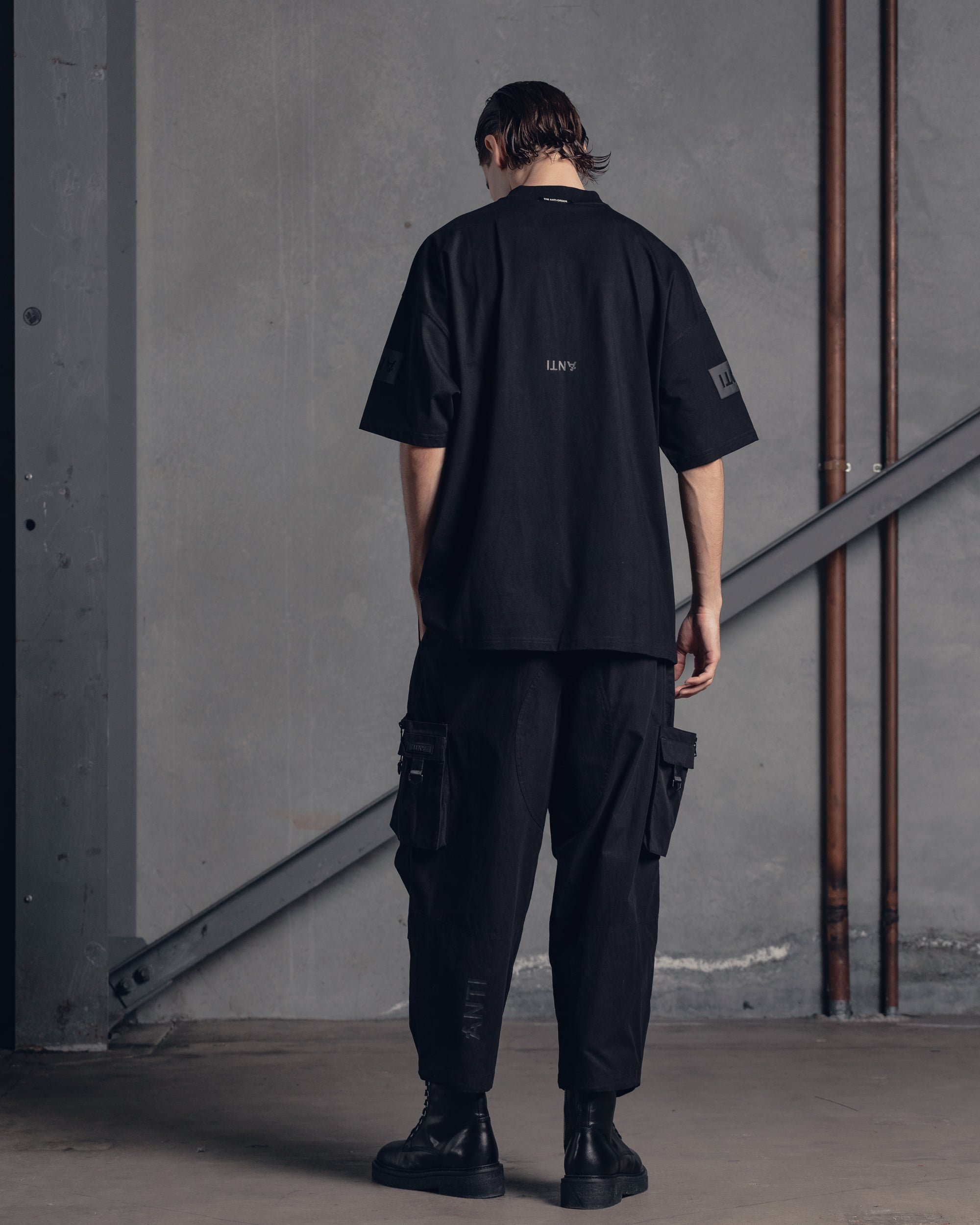 The Anti Order Oversized Box T-Shirt Black/Black、mySite、zt4zffjzw
